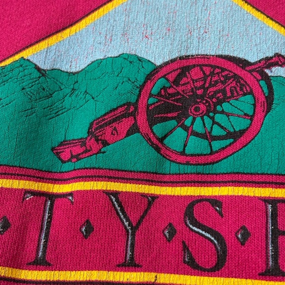 Vintage Gettysburg Pennsylvania Sweatshirt Made in USA 80s 90s Souvenir Crewneck - Picture 6 of 8